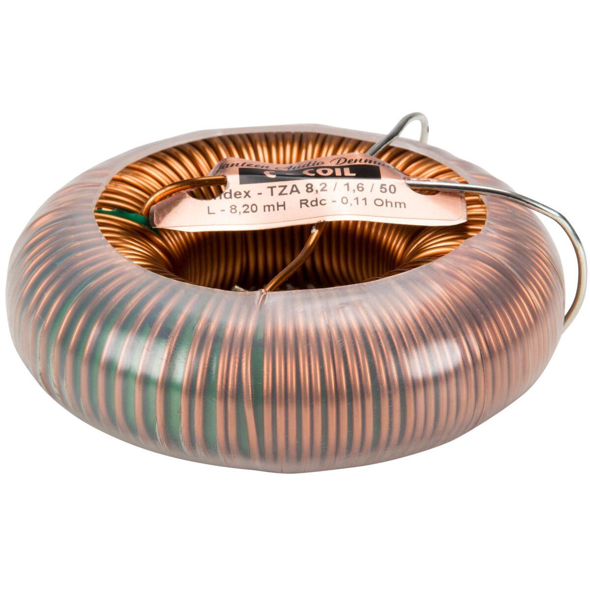 トリテックTRITEC エポキシモ-ルドOFCコイル2.2mH 4個1組 Jantzen Audio 8.2mH 14 AWG C-Coil Toroidal Inductor
